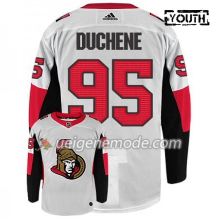Kinder Eishockey Ottawa Senators Trikot MATT DUCHENE 95 Adidas Weiß Authentic